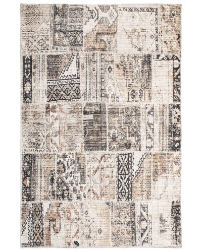 Cadiz Patchwork beige - maskinvevd teppe