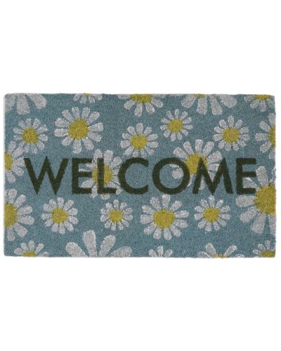 Ruco print Welcome daisies – dørmatte i kokos