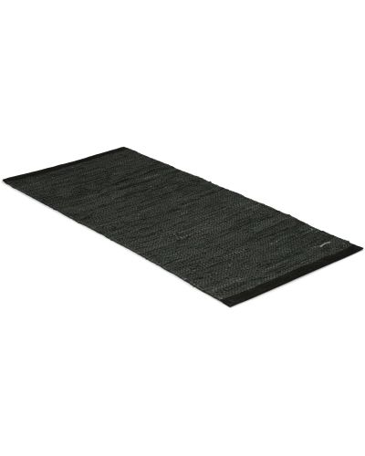 Leather rug svart - fillerye