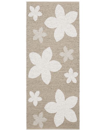 Flower beige - plastteppe