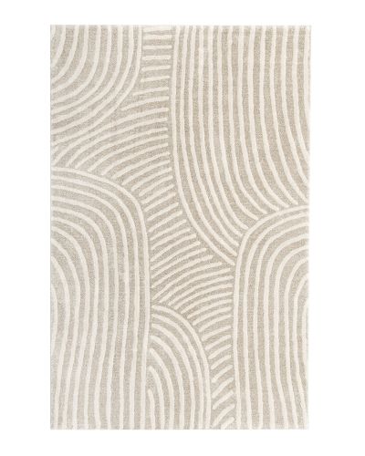 Graphic beige - maskinvevd teppe